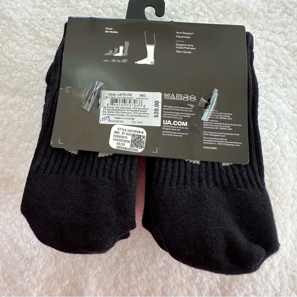 Boys Under Armour Socks